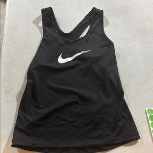 Nike Women's Black Racerback Tank Top